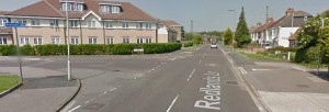 I turned right here, onto the cycle path. Pedestrians crossing the path had right of way, which left me waiting in the middle for a bit. Not the worst junction by a long way, but might scare a few novices.